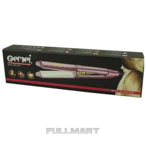 Утюжок выпрямитель для волос Gemei GM-2957|выравниватель